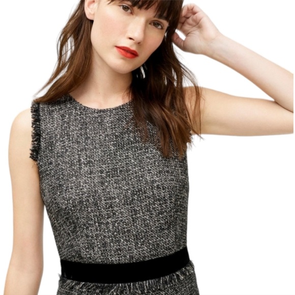 J. Crew Sheath Dress in sparkling Constellation Tweed - Picture 4 of 6